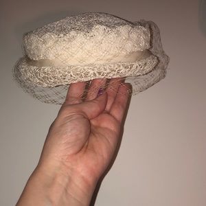 Vintage Pill Box Hat straw Joseph Horne Company